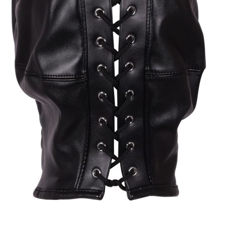 Ouch! by Shots maska z blond kucykiem - anatomiczna maska z peruką