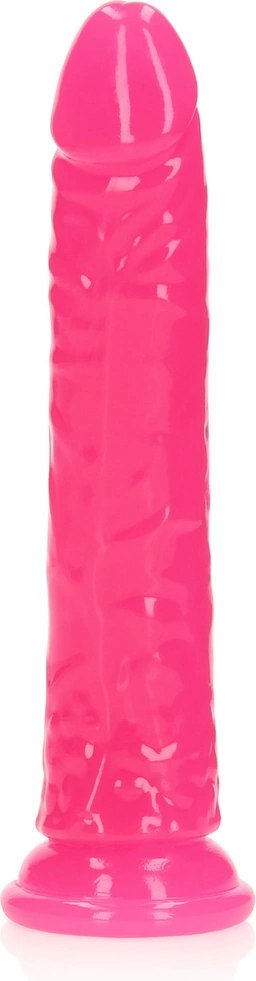 RealRock Glow in the Dark model 22,5 cm z przyssawką, bezftalanowy