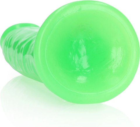 RealRock Glow in the Dark model 22,5 cm z przyssawką - jasny zielony
