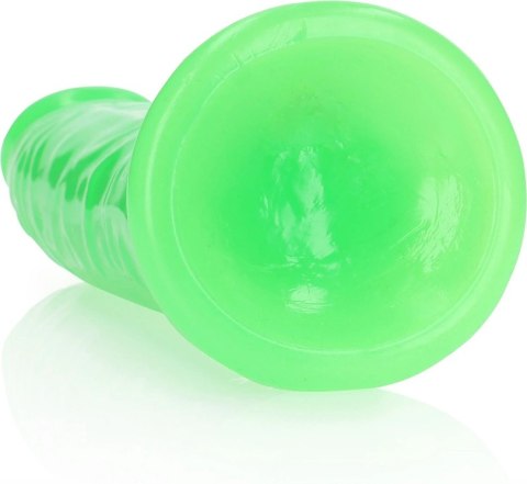 RealRock Glow in the Dark model 22,5 cm z przyssawką - jasny zielony
