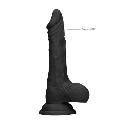 RealRock Model 17 cm z anatomiczną podstawą, Skin TPE