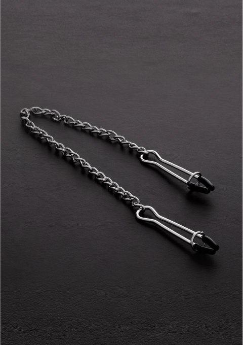 Rimba Zaciski na sutki stal nierdzewna z łańcuszkiem regulacja