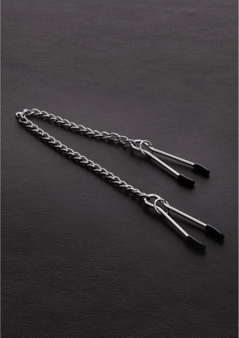 Rimba Zaciski na sutki stal nierdzewna z łańcuszkiem regulacja