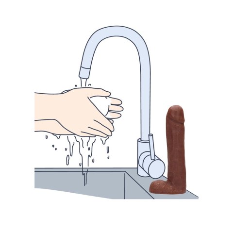 Shots S-Line Mydło dekoracyjne z motywem anatomicznym 18 cm rożowe