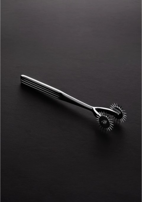 Steel Duo - Kołowrotek Wartenberga z podwojnym kołem - stal nierdzewna