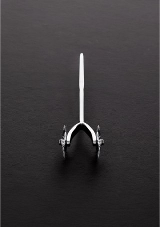 Steel Duo - Kołowrotek Wartenberga z podwojnym kołem - stal nierdzewna