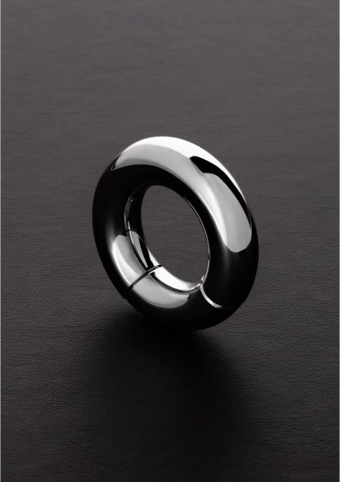 Steel Magnetic - okrągły pierścień intymny z magnesem 1,5 cm stal