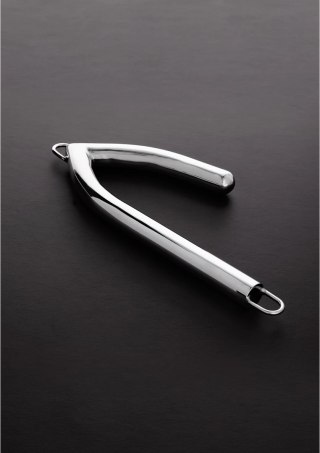 Steel Master Bondage hak stalowy z pierścieniami do mocowania liny