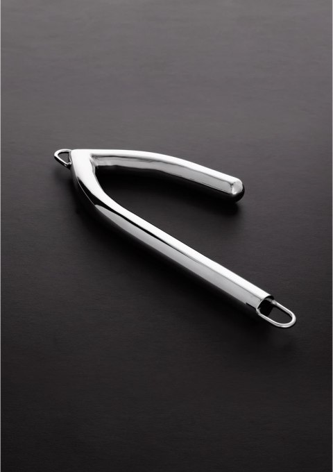 Steel Master Bondage hak stalowy z pierścieniami do mocowania liny