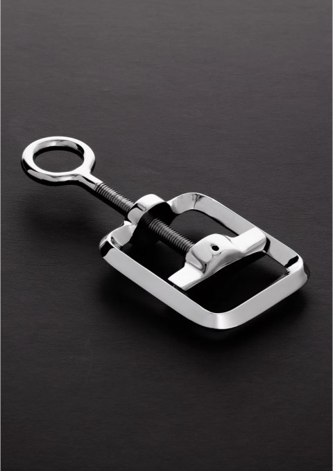 Steel - Metalowy ogranicznik i naciągacz z regulacją śrubową