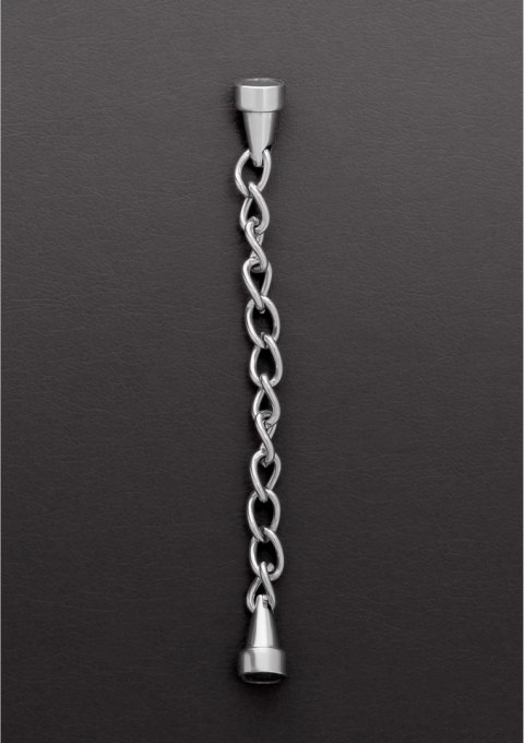 Steel Mini zacisk magnetyczny do ciała łańcuszek srebrny 1 szt.