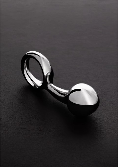 Steel Plug model 39 mm - stalowa wtyczka intymna do masażu punktu G