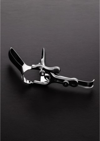 Steel Power Tools - Stalowy pierścień anatomiczny na mosznę, duży