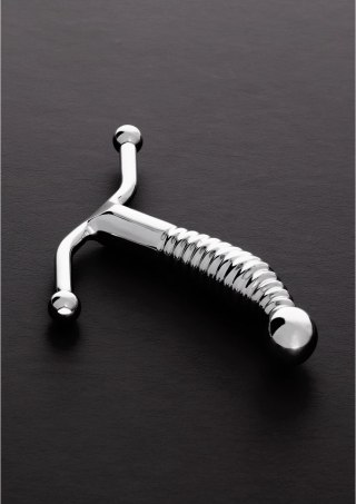 Steel Prążkowany stymulator punktu P stalowy anatomiczny masażer