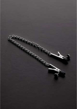 Steel Regulowane zaciski Aligator stal nierdzewna winylowe końcowki