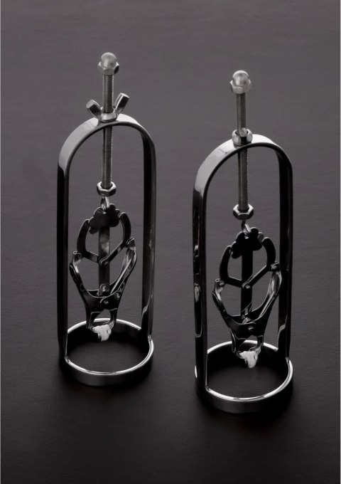 Steel Szczypce z zaciskiem koniczynowym - stalowy mechanizm regulacji