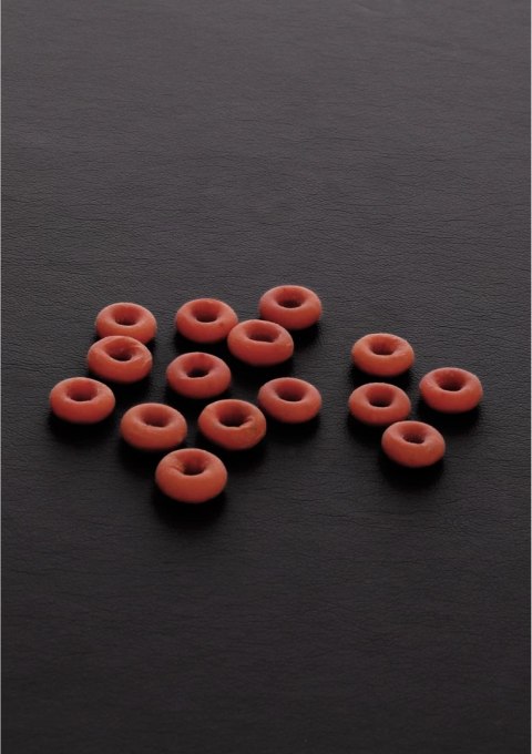 Steel TT2002 Zestaw 100 gumowych pierścieni uniwersalnych czarnych