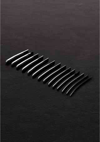 Steel Zestaw do sondowania cewki moczowej 14 elementow stal nierdzewna