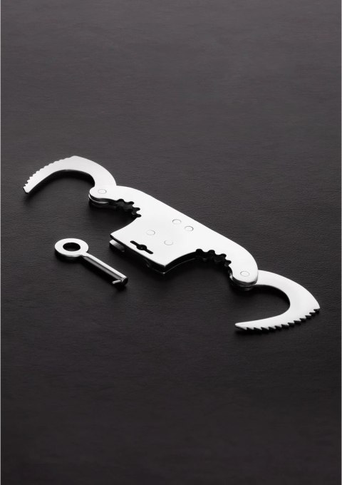 Steel - stalowy mankiet regulowany na kciuk i palce, kompaktowy