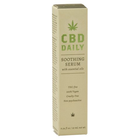 Earthly Body Serum Kojące CBD 10ml Roll-On, podrożny aplikator