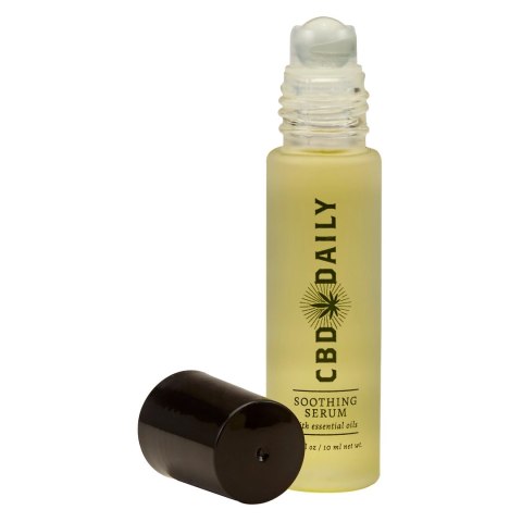 Earthly Body Serum Kojące CBD 10ml Roll-On, podrożny aplikator