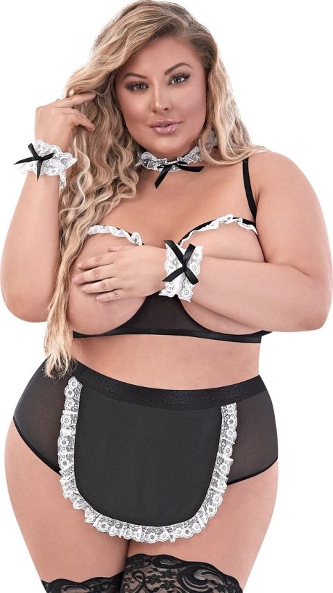 Magic Silk Dress Up Fancy Fluffer Plus Size zestaw z koronką