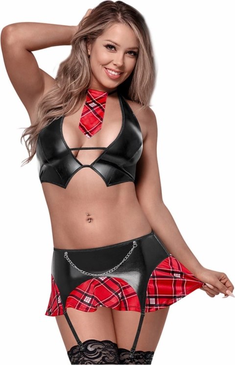 Magic Silk Dress Up Stroj Sophomore L/XL z kamizelką i spodnicą