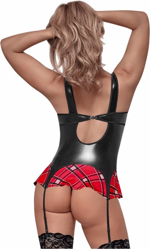 Magic Silk Flirty Freshman LXL komplet mini sukienka z krawatem