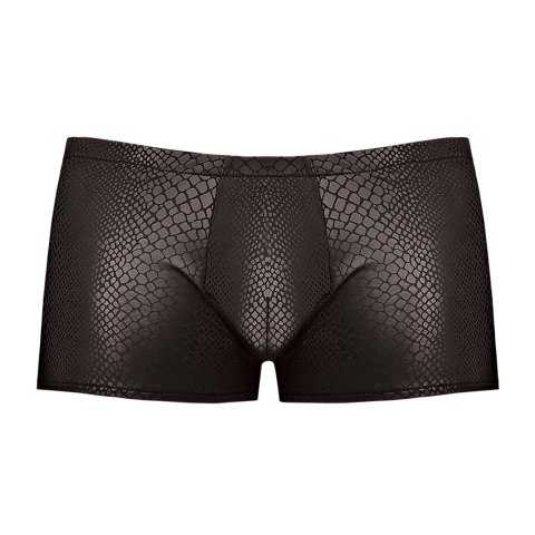 Male Power Black Cobra mini szorty S - elastyczny fason, wzor węża