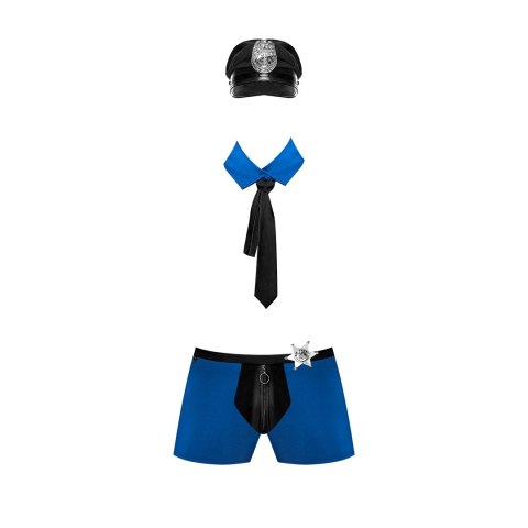 Male Power LXL zestaw oficera 3-częściowy z szortami i akcesoriami