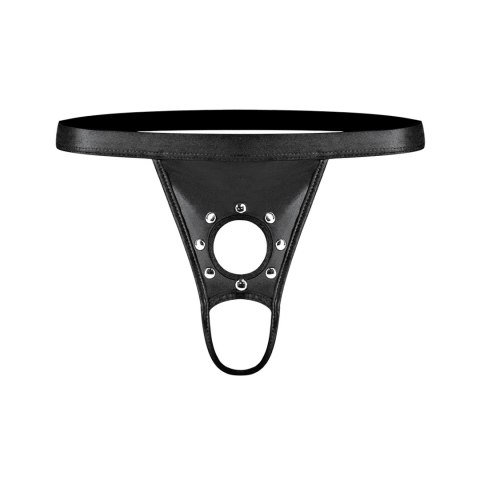 Male Power Power Sock Fetish uprząż z elastycznym paskiem i ćwiekami