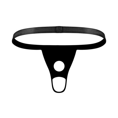 Male Power Power Sock Fetish uprząż z elastycznym paskiem i ćwiekami