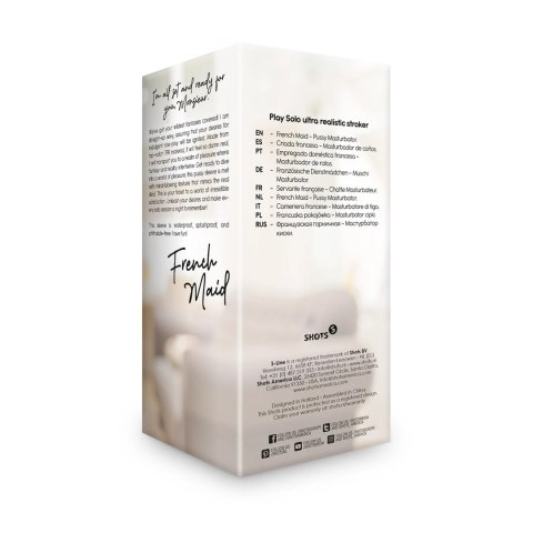 S-Line by Shots Intymna Maszyna Francuska Pani, TPR, wodoodporna