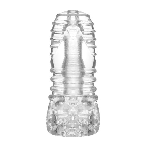 SONO No.68 Czarna maszyna intymna z elastycznego TPE 15 cm