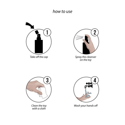 Shots Lubes Liquids Spray do czyszczenia 150ml higiena akcesoriow