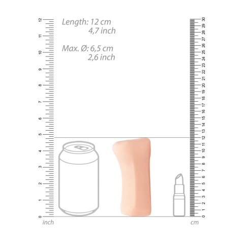 Shots SLT Onacup samosmarujący model anatomiczny - wariant tylny