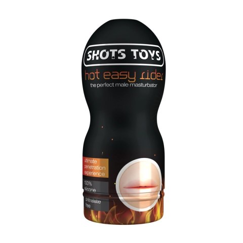 Shots Toys Easy Rider Usta - Model Rozgrzewający, System Regulacji Powietrza