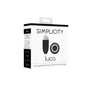 Simplicity Luca - Bezprzewodowy system stymulacji z pilotem, fioletowy