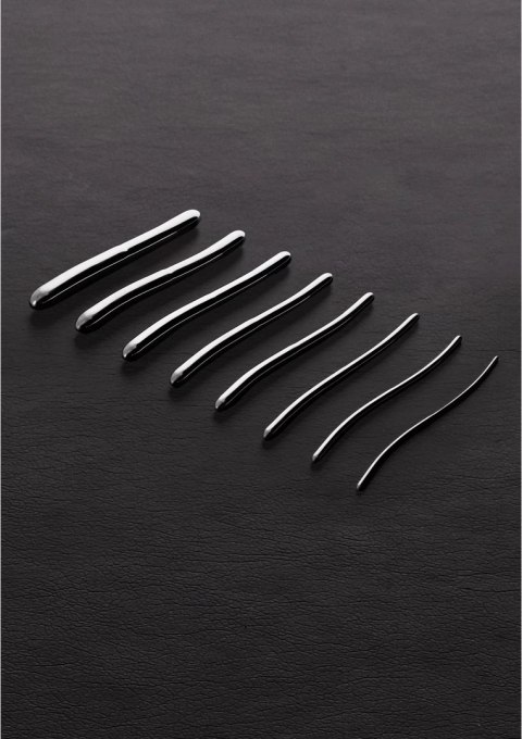 Steel Zestaw 8 dwustronnych rozszerzaczy z etui, stal chirurgiczna