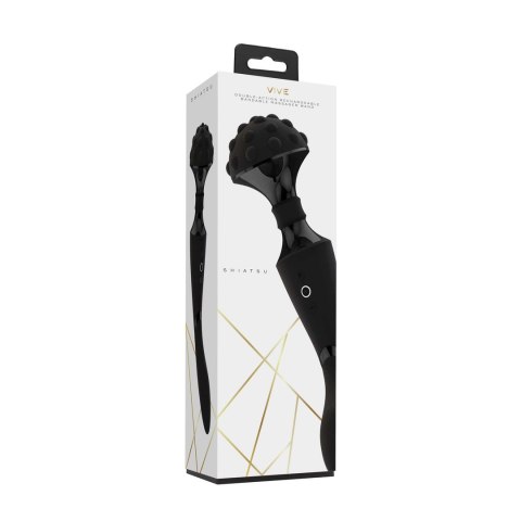 VIVE Shiatsu Masażer Intymny z 2 Silnikami, 10 Trybow, Wodoodporny