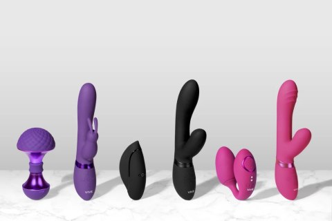 Vive Enoki masażer z elastycznym przegubem i 10 trybami wibracji