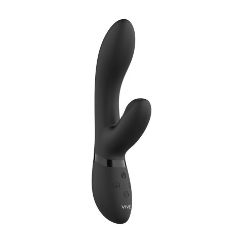 Vive Kyra - Wibrujący model krolik z podwojnym silnikiem, silikon medyczny