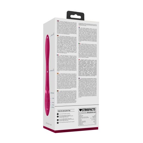 Vive Zosia - Klasyczny model punkt G z podwojną końcowką, fioletowy