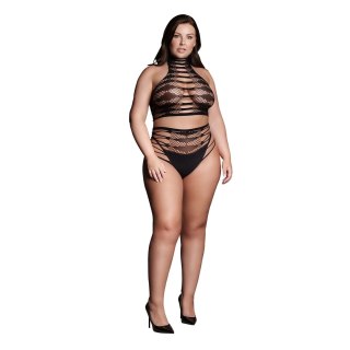 El Desir Carpo Plus Size komplet dwuczęściowy XL-XXXXL czarny