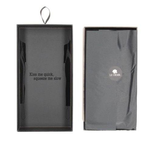 Le Desir Carme sukienka długa dopasowana czarna S-XL elastyczna