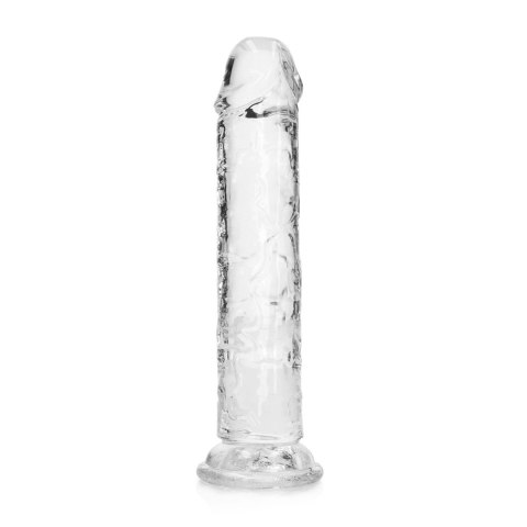 RealRock Crystal Clear 18 cm - model z przyssawką, transparentny