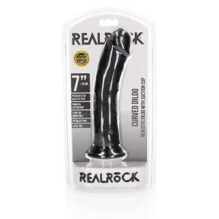 RealRock Model 18 cm z przyssawką - anatomiczny, elastyczny, beżowy