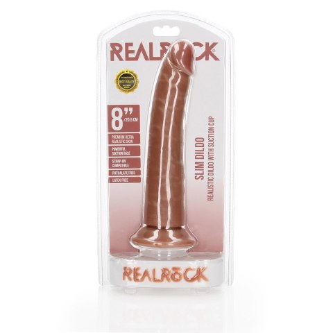 RealRock Model Slim 20,5 cm - anatomiczny z przyssawką