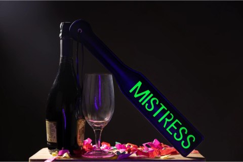 Ouch! Glow in the Dark Paddle wiosło fluorescencyjne zielone