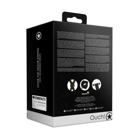 Ouch! Krzyż do wiązania przez drzwi - system regulowany X-Door Strap